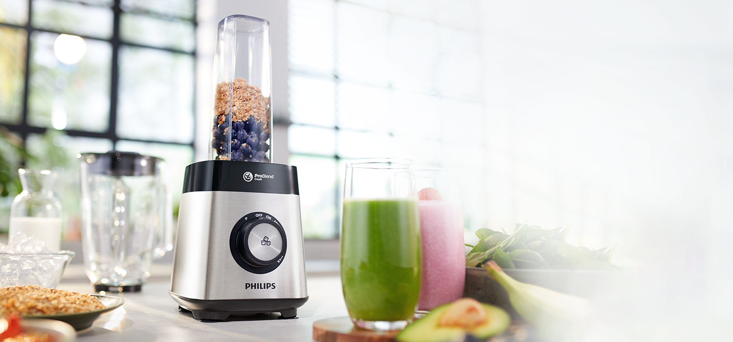 Philips Wygodne blendowanie bezpośrednio w bidonie